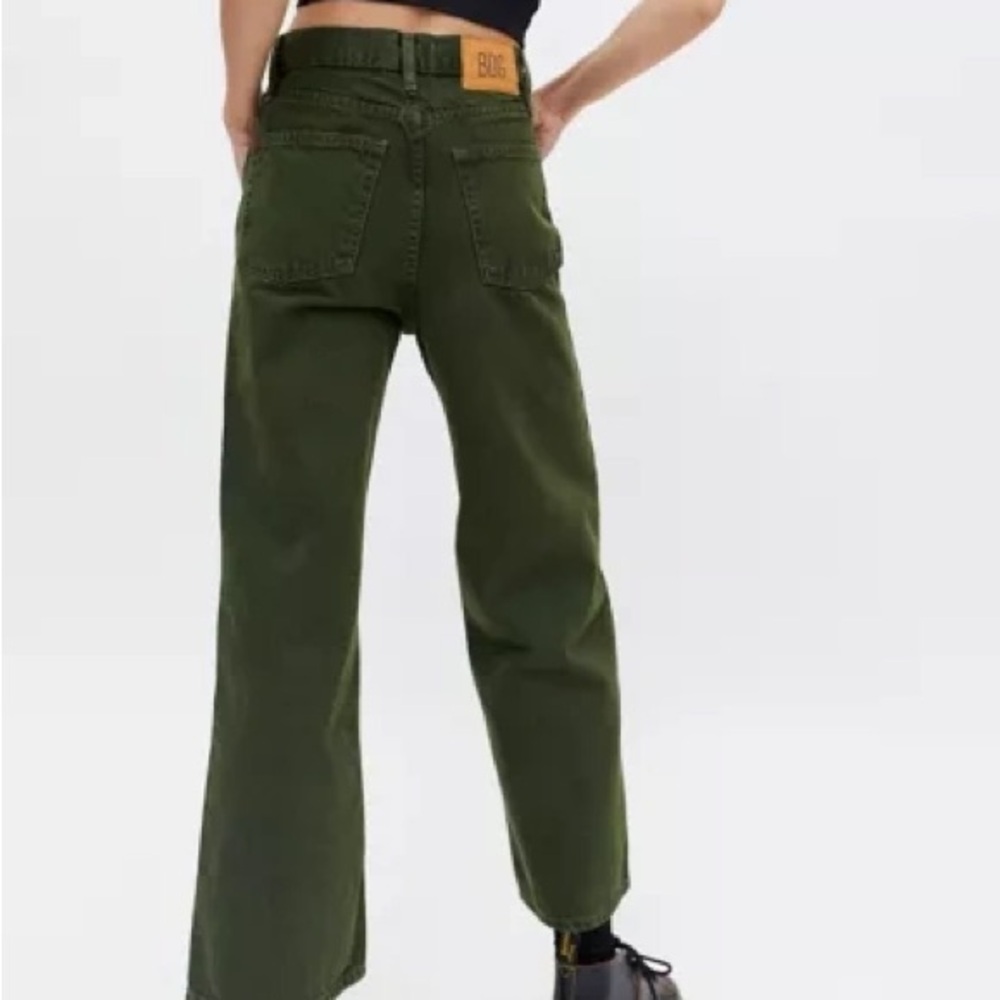 BDG/UO green mom jeans